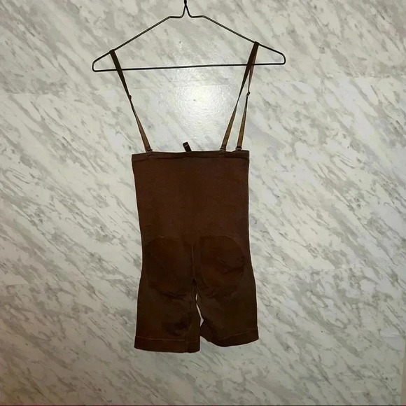 Shein Solid Shapewear Shorts Brown Small - Picture 6 of 6